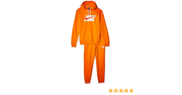 NIKE Sportswear Chándal, Hombre, Naranja, M : Amazon.es: Ropa