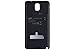 Samsung Galaxy Note 3 Case Wireless Charging Battery Cover - Black