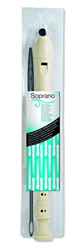 Maped Soprano Recorder & Cleaning Rod, Baroque Fingering (040702)