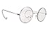 Agstum Retro Round Optical Rare Wire Rim Eyeglass Frame (Gunmetal, 47mm)