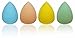 BS-MALL(TM) Latex Free Flawless Full Size Makeup Blender Foundation Puff Multi Shape Sponges (8 Pcs,Style 1)