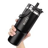 BUZIO 30 oz Tumbler with Handle, Insulated Tumbler