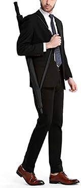 ACEIken 62-Inch Golf Umbrella Windproof Automatic Open Double Canopy Black view 6