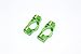 Traxxas LaTrax Rally / SST / Teton Upgrade Parts Aluminum C-Hub - 1Pr Green
