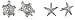 Kate & Lucy Girls' Sterling Silver Starfish and Turtle Earrings Set