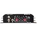 Class-T HiFi Power Audio Amplifier – 100W Dual Channel Surround Sound Stereo Receiver Box w/ USB, RCA, 12V Adapter – For Subwoofer Speaker, iPhone, Home Theater, PA System – Pyle PFA400Uthumb 2