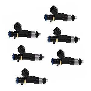 Set Of 6 Fuel Injectors For Nissan 3.5L V6 (Altima, Maxima, Murano, Quest) - Direct Fit