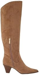 Anne Klein Women's Wei Mid Heel Tall Boot, Dark