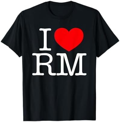 Amazon.com: I Love Initials: I Heart (Love) Z.M. - Wear Your