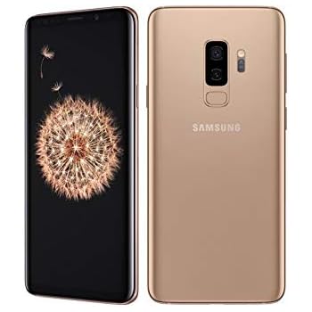 Amazon.com: Samsung Galaxy S9 Plus Sunrise Gold SM-G965F/DS 64GB/6GB ...