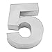 Large Number Five Birthday Wedding Anniversary Cake Tins/Pans/Mold (Mould) by Hufsy 14