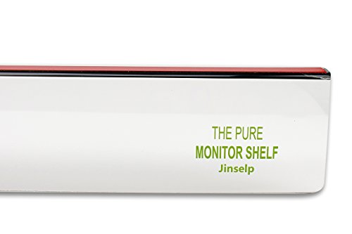 EIKS Fashion Computer Monitor Side Panel Multifunction Memo Pad Transparent Message Sticky Board (Bottom)