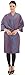 PERFEHAIR Salon Client Gown Robes Cape, Hair Salon Smock for Clients- Kimono Style (Purple)