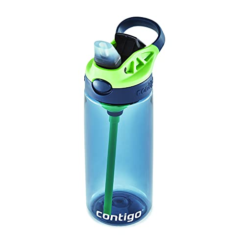 Contigo Aubrey Kids Cleanable Water Bottle with Silicone Straw and