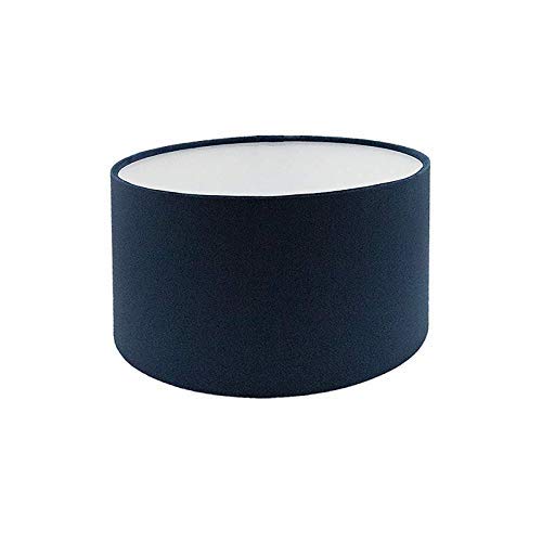 Navy Blue Velvet Drum Lampshade Amazon.co.uk Handmade