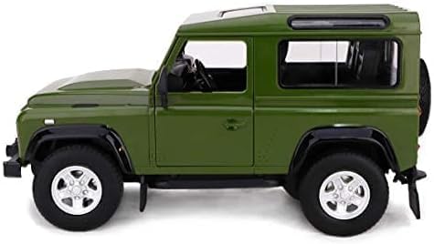Toyland® 1:14 Scale Remote Control Land Rover Defender - With Opening Boot & Doors (Green)