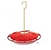 Aspects 367 Hummzinger Ultra Hummingbird Feeder, 12-Ounce,4 Feeding,Red