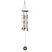 Patgoal Chinese Traditional Amazing 4 Tubes 5 Bells Bronze Yard Garden Outdoor Living Wind Chimes