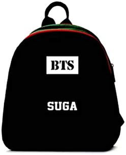 FaLaidi Kpop BTS Bangtan Boys Unisex Backpack Casual Schoolbag SUGA JHOPE V