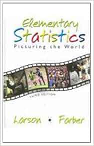 Larson & Farber, Elementary Statistics: Picturing the World | Pearson larson-farber picturing the world pdf download free