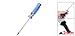 uxcell Blue Clear Plastic Handle 2mm x 75mm Triangle Screwdriver Hand Tool 2Pcs