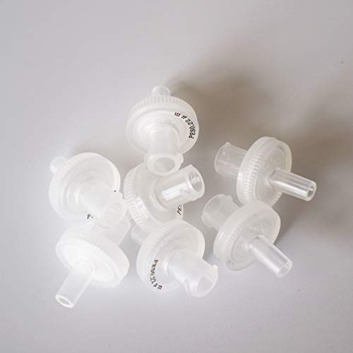 Syringe Filters PES (Polyethersulfone) Diameter 13mm Pore Size 0.22 um Laboratory Supplies by Allpure Biotechnology (PES, Pack of 100) - Thumbnail 2