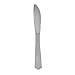 Party Bargains 1822 Silver Like Elegant Heavyweight Polished Plastic Cutlery (192 Pc), 96 Forks, Knives, Spoons, Party of 48 Combo Pack