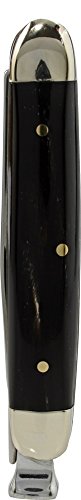 Joseph Rodgers Sheffield Handmade Gentleman's Smokers Pipe Knife Tamper Tool / Buffalo Horn Incl. Leather Sheath
