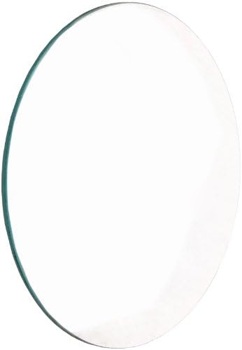 United Scientific LCV108 Glass Double Convex Lens, 100mm Diameter, 200mm Focal Length