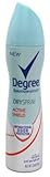Degree Deodorant 3.8oz Womens Dry Spray Active Shield (2 Pack)