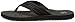 Quiksilver Men's Monkey Wrench 3 Point Sandal, Black/Black/Brown, 13 M US