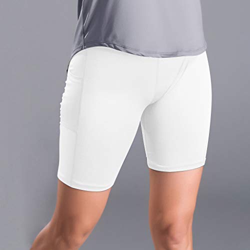 JSPOYOU-Womens-Side-Pocket-Stitching-Fixed-Stretch-Tight-Fitness-Running-Yoga-Pants