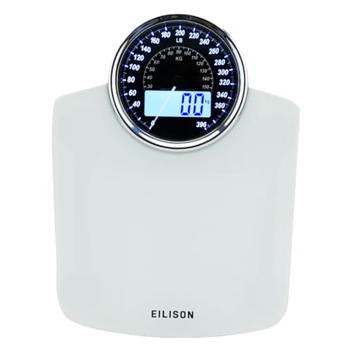 EILISON 2-in-1 Digital Analog Bathroom Scale