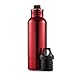 BottleKeeper 1.0 The Original Stainless Steel Bottle Holder and Insulator to Keep Your Beer Colder, 12 oz, Blue