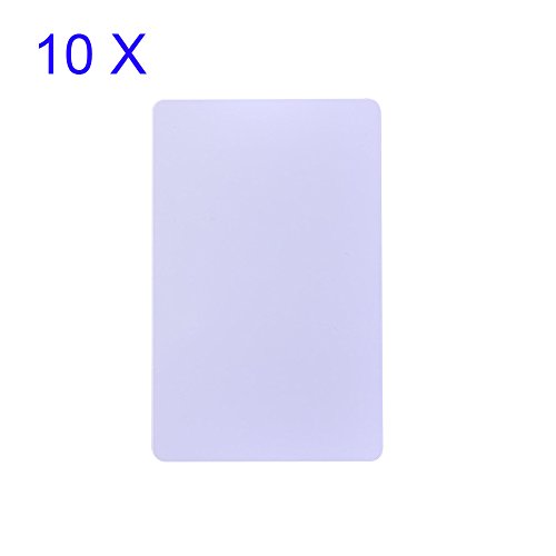 DIYmall 1K NFC IC Smart Card IC White Card Compatibl with S50 RFID Changeable Writable 10PCS