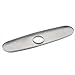 Khrodis Modern Stainless Steel 3 Hole Kitchen Sink Cover Deck Plate for Kitchen Sink/Bathroom Sink (Cover plate)