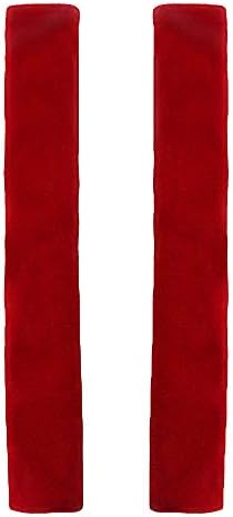 TTAototech 2PCS Refrigerator Door Handle Covers Kitchen Appliance -Red