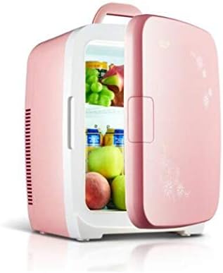 Mini car refrigerator Car refrigerator Dual voltage car cooler 12V-24V DC portable electric refrigerator 15L Portable mini fridge (Color : Cosmetic)