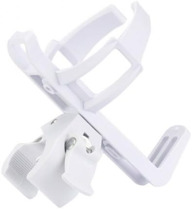SainSpeed Adjustable Bike Bicycle MTB Water Bottle Holder Rack Cage White by SainSpeed