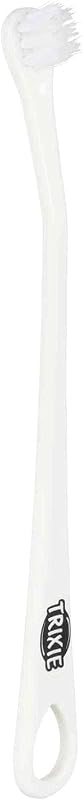 Set de 4 Cepillos de Dientes para Gatos y Perros Pequeños, 15 cm, Cabezal Ovalado de Precisión para Higiene Dental Profunda, Cerdas Suaves y Mango Ergonómico