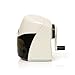 TAS Accessories Manual Pencil Sharpener, Black - No Cords or Batteries, No Need to Pull the Pencil With Auto Suction Function