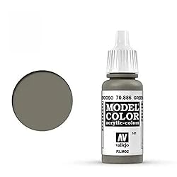 Vallejo Medium Sea Grey Model Color Paint, 17ml