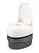 Camco Premium Travel Detachable Tank-Simple Use and Maintenance | Excellent Outdoor Toilet Designed for Camping, Hiking, Boating, RVing and More | 5.3 Gallon Capacity Commode (41544)