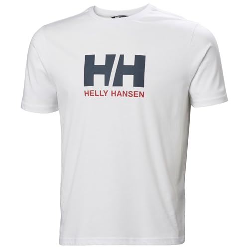Herren HH Logo T-Shirt 3.0, Weiß, L