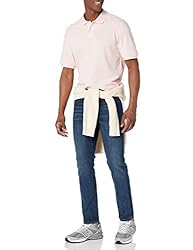 Amazon Essentials Men's Regular-Fit Cotton Pique