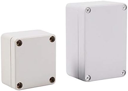 Box - Waterproof Plastic Enclosure Box Electronic Project Instrument Outdoor Junction Housing Diy - Camera Brown Inclosure Enclosing Enveloping Envelopment - 1PCs