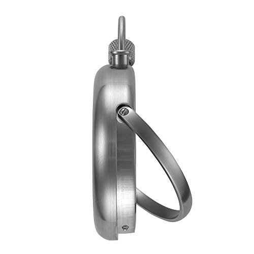 White Dial Alarm Clock Tritium Pocket Watch by Armourlite