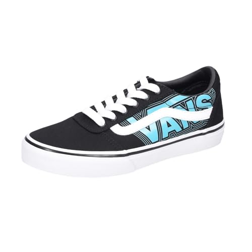 Ward, Zapatillas Unisex niños, Glow Vans Neon Blue and Black, 20 EU