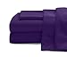 Baltic Linen Jersey Cotton Sheet Set Twin Purple 3-Piece Set