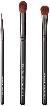 VEGAN LOVE Thin Line, Pointed Eye Contour and Large Shadow Brush Set